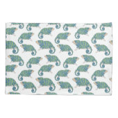 Chameleon Pattern Kussensloop (Achterkant-Links)