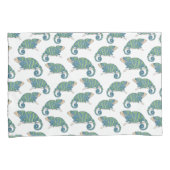 Chameleon Pattern Kussensloop (Voorkant-Rechts)