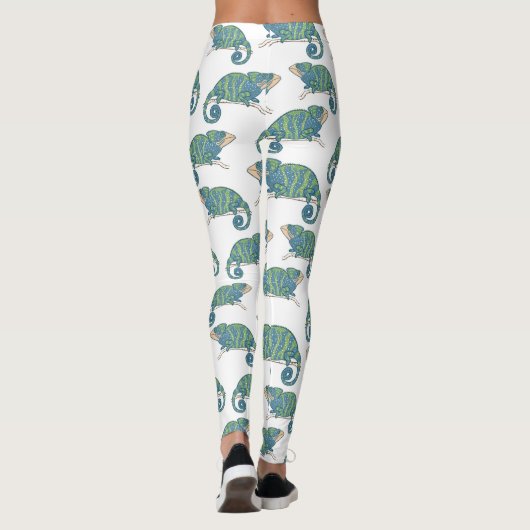 Chameleon Pattern Leggings (Achterkant)