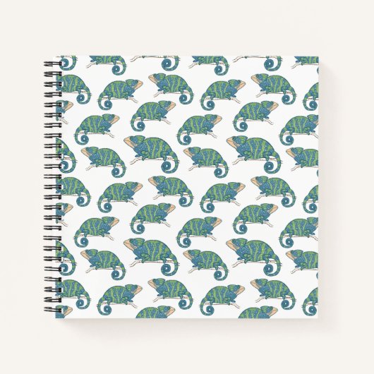 Chameleon Pattern Notitieboek (Voorkant)