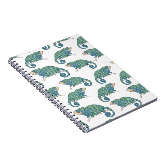 Chameleon Pattern Notitieboek (Rechterzijde)