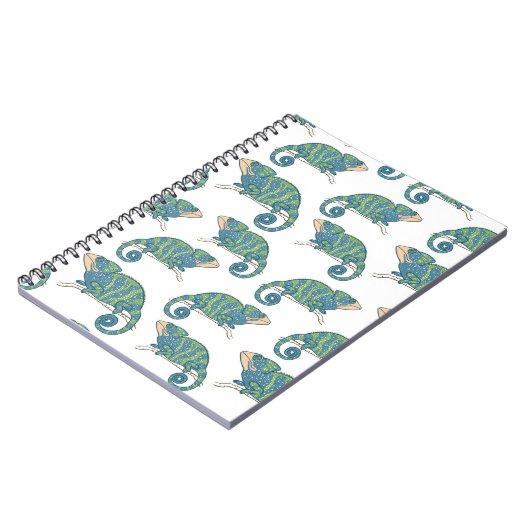 Chameleon Pattern Notitieboek (Linkerzijde)