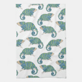 Chameleon Pattern Theedoek (Verticaal)