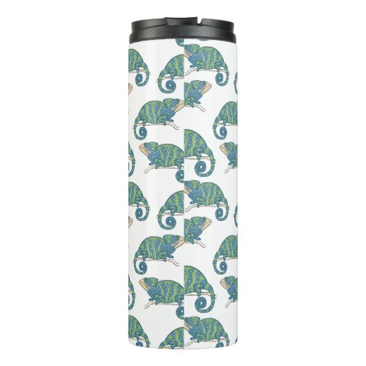 Chameleon Pattern Thermosbeker (Achterkant)