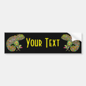 Chameleon Psychedelic Fantasy Bumpersticker (Voorkant)