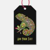 Chameleon Psychedelic Fantasy Cadeaulabel (Voorkant)