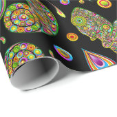 Chameleon Psychedelic Fantasy Cadeaupapier (Rol Hoek)