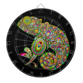 Chameleon Psychedelic Fantasy Dartbord (Voorkant)
