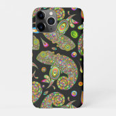 Chameleon Psychedelic Fantasy iPhone Hoesje (Achterkant)