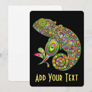 Chameleon Psychedelic Fantasy Kaart