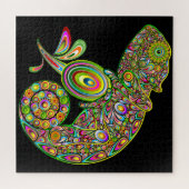 Chameleon Psychedelic Fantasy Legpuzzel (Horizontaal)