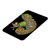 Chameleon Psychedelic Fantasy Magneet (Linkerzijde)