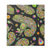 Chameleon Psychedelic Fantasy Notitieblok (Voorkant)