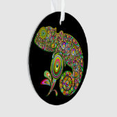 Chameleon Psychedelic Fantasy Ornament (voorkant)