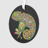 Chameleon Psychedelic Fantasy Ornament (voorkant)