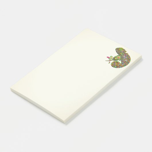 Chameleon Psychedelic Fantasy Post-it® Notes (Schuin)