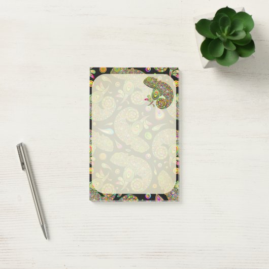 Chameleon Psychedelic Fantasy Post-it® Notes (Kantoor)