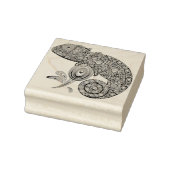 Chameleon Psychedelic Fantasy Rubberstempel (Stempel)