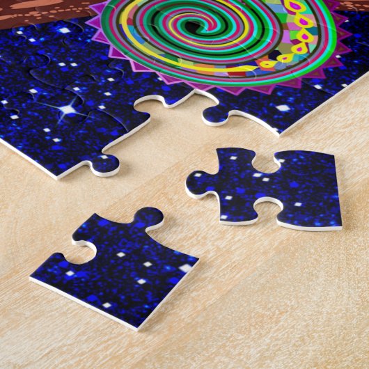 Chameleon Puzzle Legpuzzel (Zijkant)