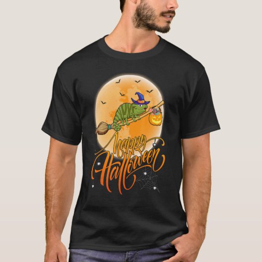 Chameleon Ride Witch Shotgun Chameleon Hal T-shirt (Voorkant)