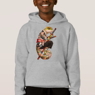 Chameleon Samurai – Getatoeëerde krijger met Katan