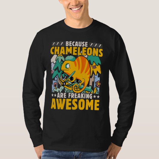 Chameleon  Saying 7 T-shirt (Voorkant)