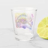 Chameleon Shot Glas (Achterkant)