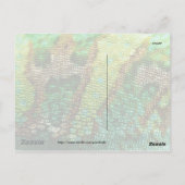Chameleon Skin Briefkaart (Achterkant)