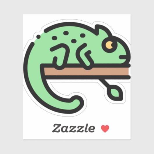 Chameleon Sticker (Vel)