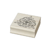 Chameleon Swirl Rubberstempel (Stempel)