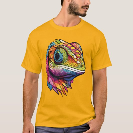 Chameleon T-shirt (Voorkant)