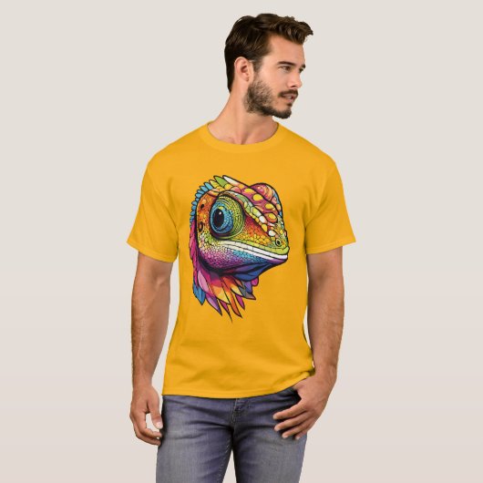Chameleon T-shirt (Voorkant volledig)