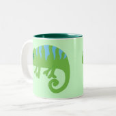 Chameleon Tweekleurige Koffiemok (Voorkant links)