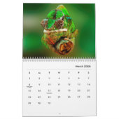 Chameleon Wall Agenda Kalender (Mar 2026)