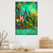 CHAMELEON WIJZIGEN POSTER (Keuken)