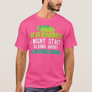 Chameleons Joke Geckos Lizard Reptile Chameleon T-shirt