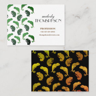 Chameleons Visitekaartje