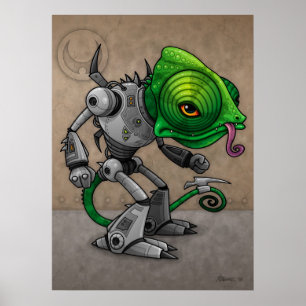 Chameleozoïde Poster