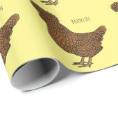 Chamois polish cartoon cadeaupapier (Rol Hoek)