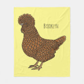 Chamois polish cartoon fleece deken (Voorkant)