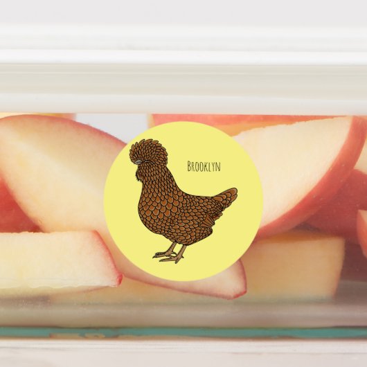 Chamois polish cartoon labels (Aangebracht)