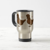 Chamois polish cartoon reisbeker (Voorkant links)