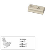 Chamois polish cartoon 	rubberstempel (Gestempeld)