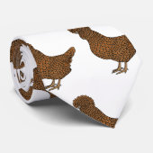 Chamois polish cartoon stropdas (Opgerold)