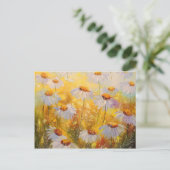 Chamomile Briefkaart (Staand voorkant)