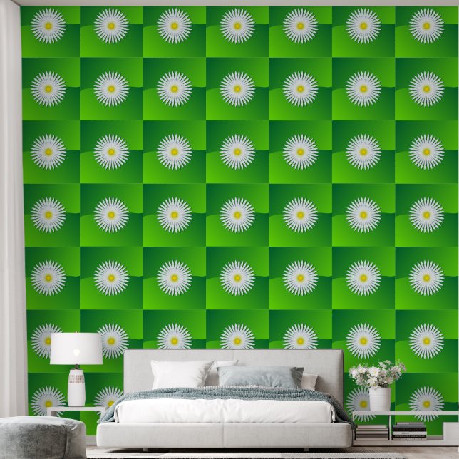 Chamomile Flower Behang (Slaapkamer)