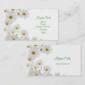 Chamomile Flowers Visitekaartje (Voorkant / Achterkant)
