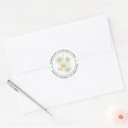 Chamomile Modern label (Envelop)