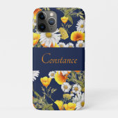 Chamomile & Poppies Patroon op maat Case-Mate iPhone Case (Achterkant)