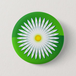 Chamomile Ronde Button 5,7 Cm